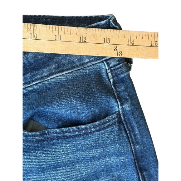 Old Navy High Rise Wow Wide Leg Jeans Women’s Size 4 Medium Wash Stretch - Picture 8 of 14